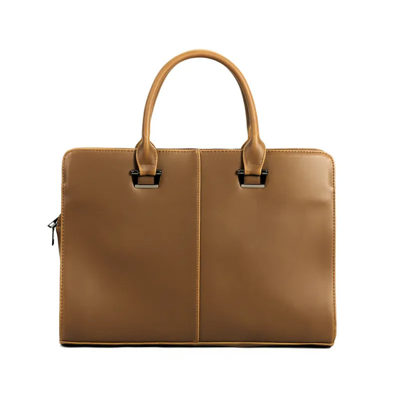Business Schultertasche für Herren ⎜ Modische Tragetasche mit Griffen für Laptop und Unterlagen