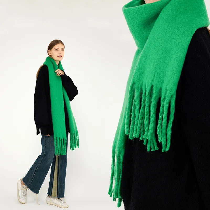 Schal für Damen ⎜ Flauschiger Mix für maximale Wärme im Winter