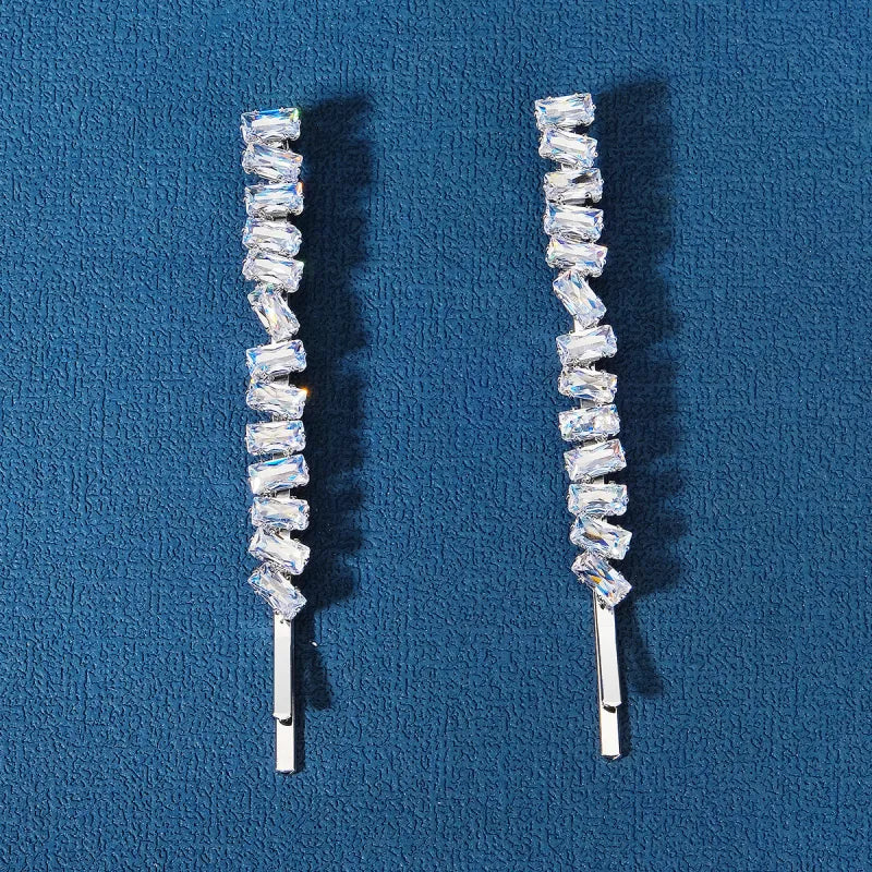 Haarspangen mit Kristallen für Damen ⎜ Eleganter Haarschmuck für Hochzeit, Party und festliche Anlässe