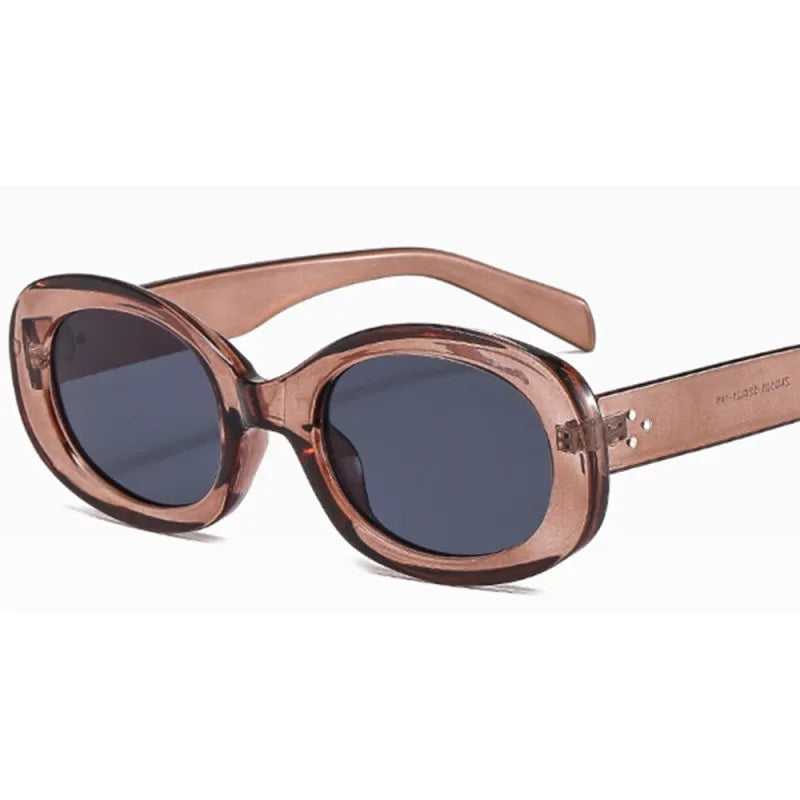 Unisex Retro-Sonnenbrille im eckigen Stil ⎜ Modischer Sonnenschutz für trendbewusste Streetstyles