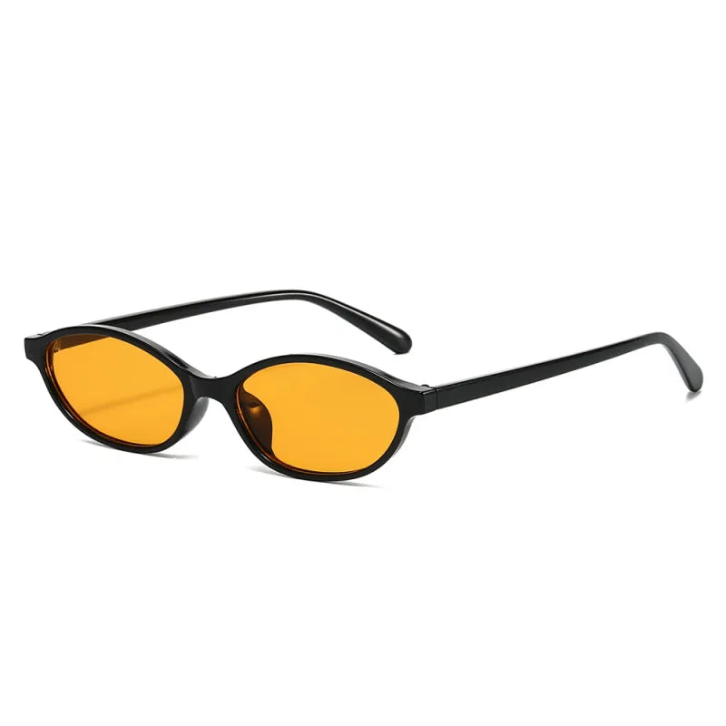 Vintage Sonnenbrille im ovalen Look ⎜ Retro-Charme mit UV-Schutz für warme Tage
