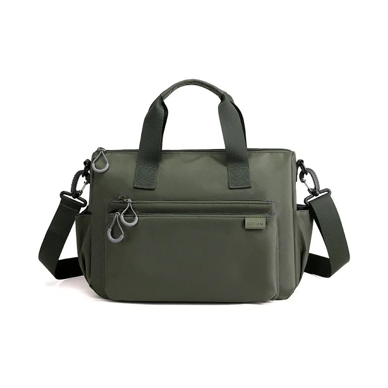 Kompakte Schultertasche für Herren ⎜ Praktische Umhängetasche für Freizeit, Reise und Stadt
