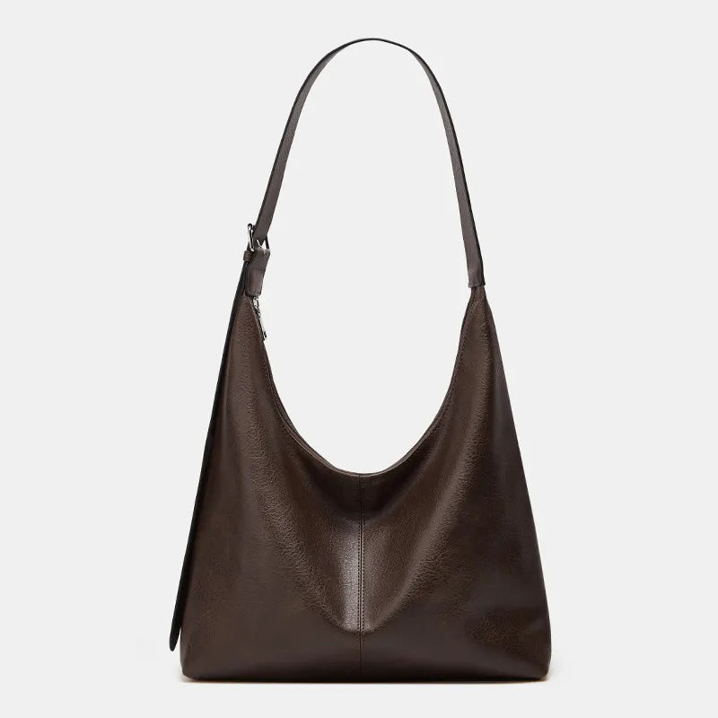 Klassische Schultertasche für Damen ⎜ Zeitlose Umhängetasche mit elegantem Schnitt für jeden Anlass