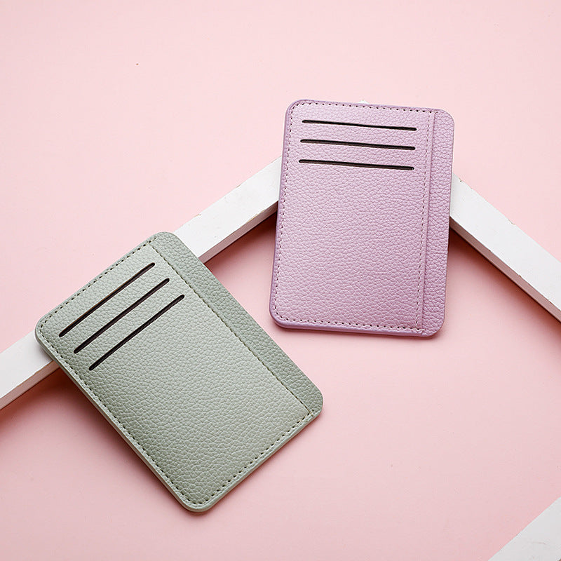 Kartenetui für Damen ⎜ Ultraleichtes Kartenfach mit Platz für mehrere Karten und stilvollem Farbdesign
