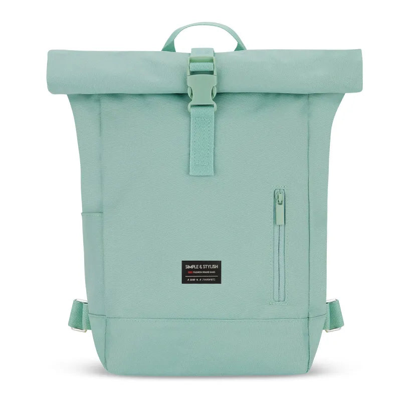 Rolltop Rucksack für Städtetrips ⎜ Wasserabweisender Rucksack mit Schnalle und sicherem Hauptfach