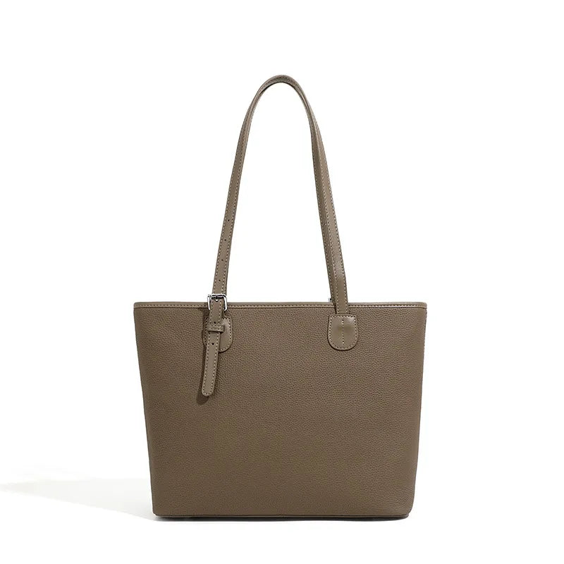 Shopper Tasche für Damen ⎜ Elegante Schultertasche mit schmalem Design für jeden Anlass