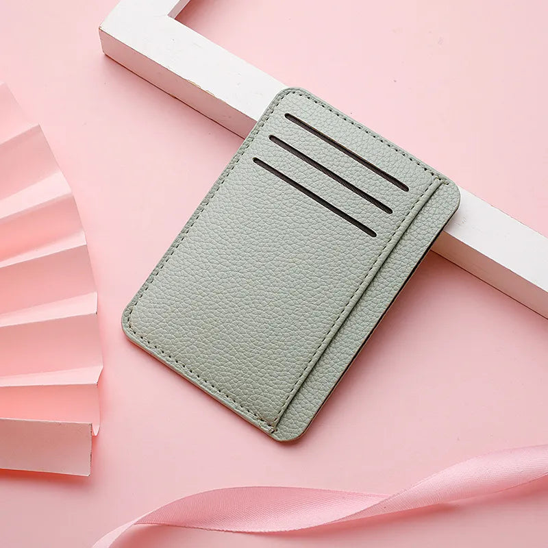 Kartenetui für Damen ⎜ Ultraleichtes Kartenfach mit Platz für mehrere Karten und stilvollem Farbdesign