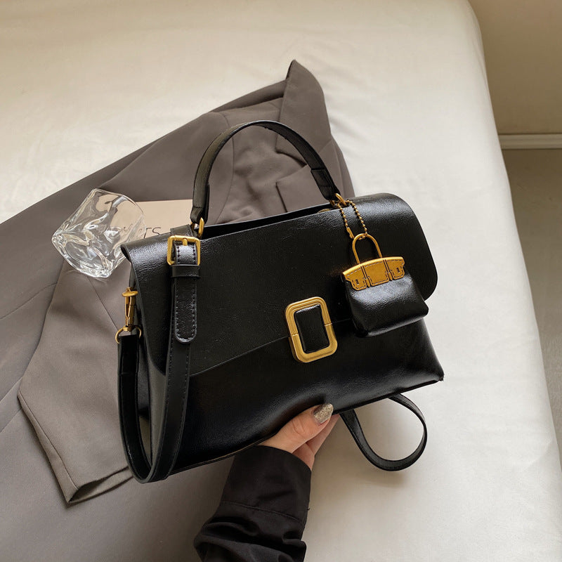 Umhängetasche für Damen ⎜ Stilvolle Schultertasche mit Reißverschluss und abnehmbarem Riemen