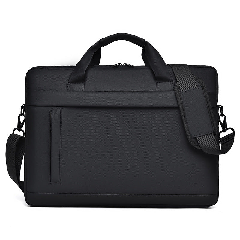 Business Notebooktasche für Herren ⎜ Große Aktentasche mit Schultergurt für Laptop und Dokumente