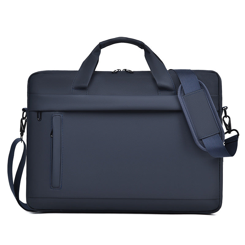 Business Notebooktasche für Herren ⎜ Große Aktentasche mit Schultergurt für Laptop und Dokumente