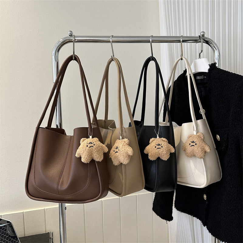 Damen Umhängetasche im Alltagsstil ⎜ Modische Tasche mit großzügigem Innenfach