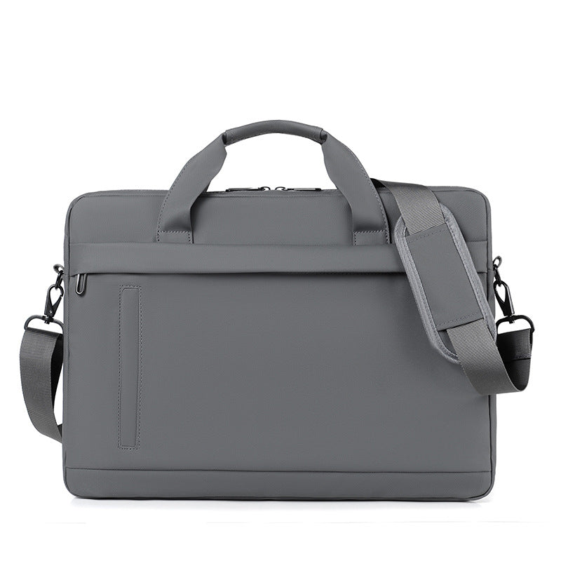 Business Notebooktasche für Herren ⎜ Große Aktentasche mit Schultergurt für Laptop und Dokumente