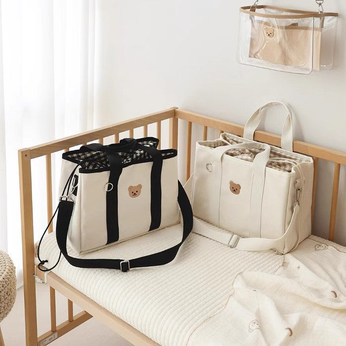 Umhängetasche für den Kinderwagen ⎜ Vielseitige Crossbody-Tasche für den Alltag mit Kindern
