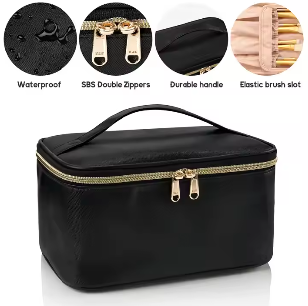 Schultertasche für Herren im schlichten Design ⎜ Elegantes Querformat für Alltag, Reise und Freizeit