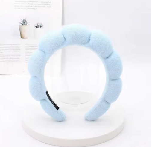 Haarband für Damen ⎜ Weiches Stirnband für Gesichtsreinigung, Wellness und Haarstyling