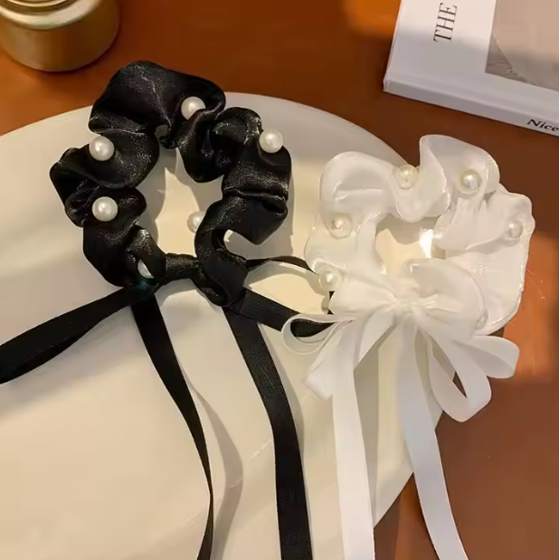 Haarband mit Schleife für Damen ⎜ Eleganter Haarschmuck für stilvolle Zopf- und Hochsteckfrisuren