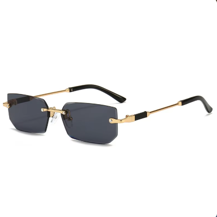 Retro-Sonnenbrille für Damen im Quadratstil ⎜ Schlichtes Modell für elegante City-Outfits mit UV-Schutz