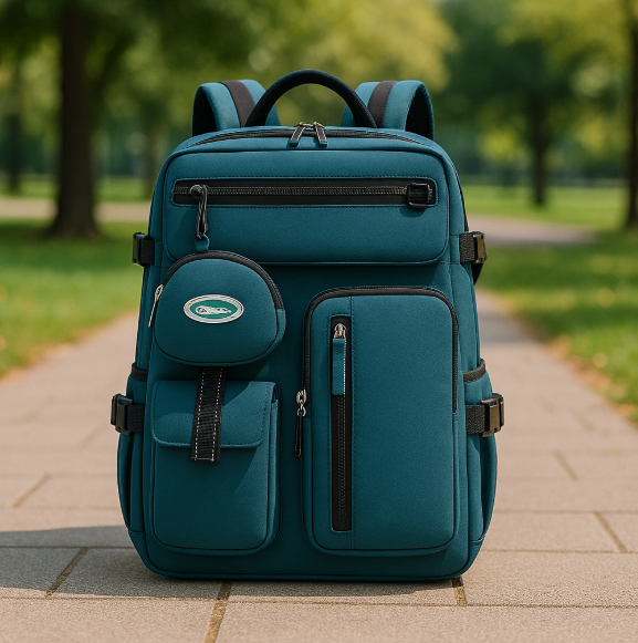 Business-Rucksack für Herren ⎜ Geräumiger Laptop-Rucksack mit Nassfach und durchdachter Fächeraufteilung