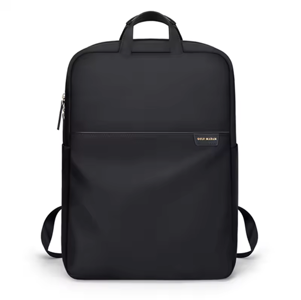 Damen Rucksack aus Kunstleder ⎜ Eleganter Tagesrucksack mit Laptopfach und seitlichen Außentaschen
