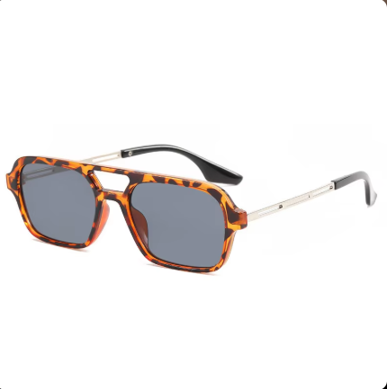Damen-Sonnenbrille mit schmalem Rahmen ⎜ Feines Cut-Design für stilvollen Alltagslook mit UV-Schutz