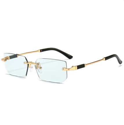 Retro-Sonnenbrille für Damen im Quadratstil ⎜ Schlichtes Modell für elegante City-Outfits mit UV-Schutz