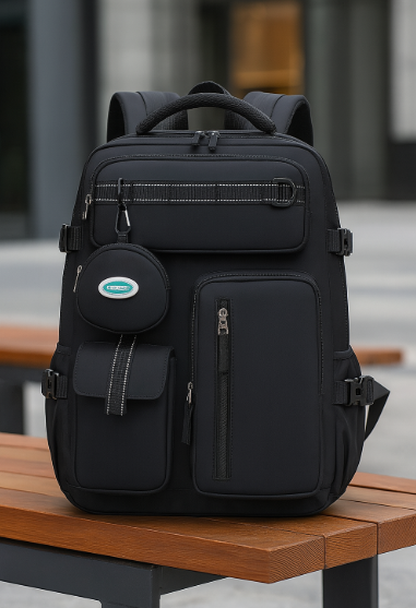 Business-Rucksack für Herren ⎜ Geräumiger Laptop-Rucksack mit Nassfach und durchdachter Fächeraufteilung