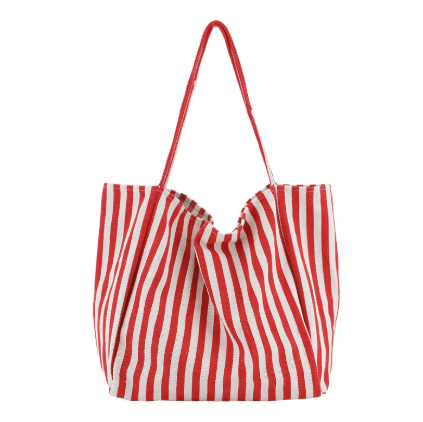 Damen Schultertasche mit Strukturdesign ⎜ Modischer Shopper für Freizeit und Büro