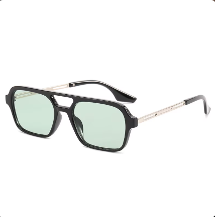 Damen-Sonnenbrille mit schmalem Rahmen ⎜ Feines Cut-Design für stilvollen Alltagslook mit UV-Schutz