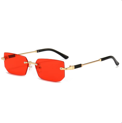 Retro-Sonnenbrille für Damen im Quadratstil ⎜ Schlichtes Modell für elegante City-Outfits mit UV-Schutz