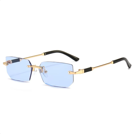 Retro-Sonnenbrille für Damen im Quadratstil ⎜ Schlichtes Modell für elegante City-Outfits mit UV-Schutz