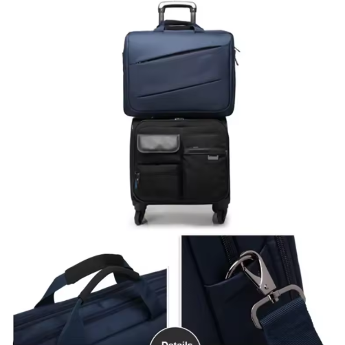 Wasserfeste Notebooktasche für Herren ⎜ Robuste Umhängetasche mit Stoßschutz für Alltag und Business