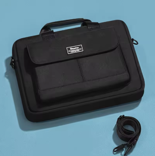 Stoßfeste Laptoptasche für Damen ⎜ Gepolsterte Schultertasche mit extra Fächern für Zubehör und Alltag