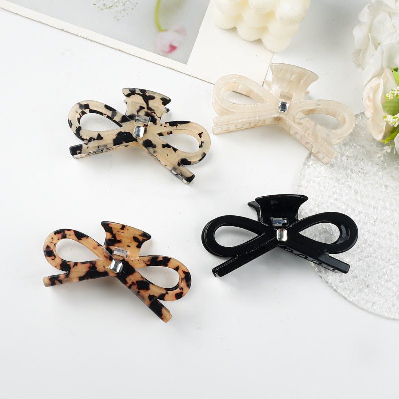 Haarspange mit Schleifendesign für Damen ⎜Haarklammer für stilvolle und feste Frisuren