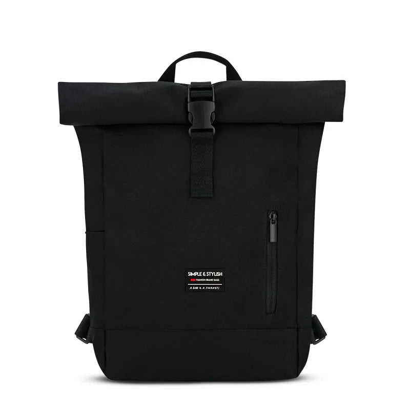 Rolltop Rucksack für Städtetrips ⎜ Wasserabweisender Rucksack mit Schnalle und sicherem Hauptfach