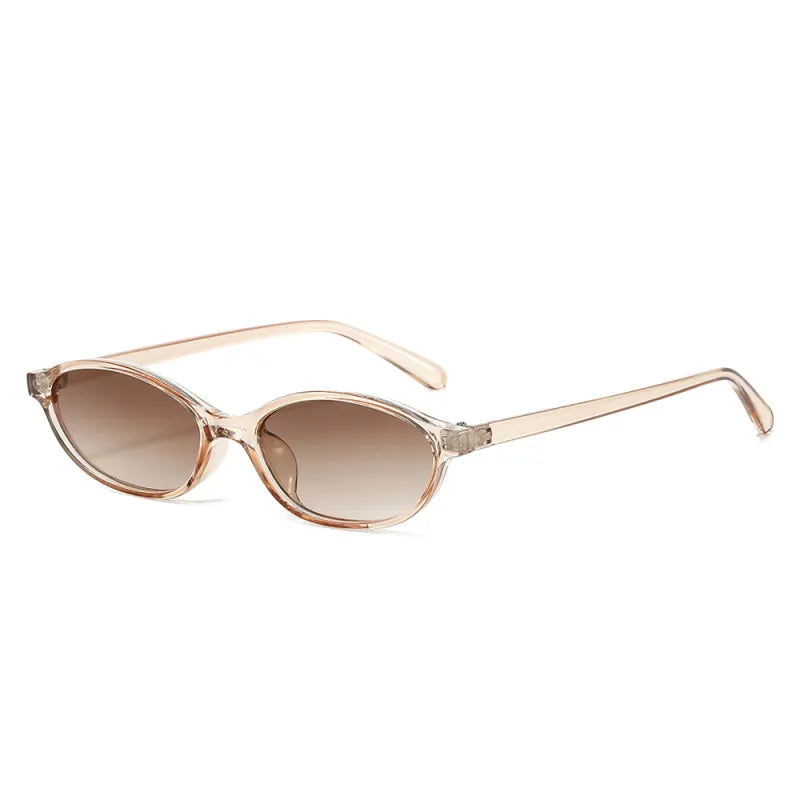 Vintage Sonnenbrille im ovalen Look ⎜ Retro-Charme mit UV-Schutz für warme Tage