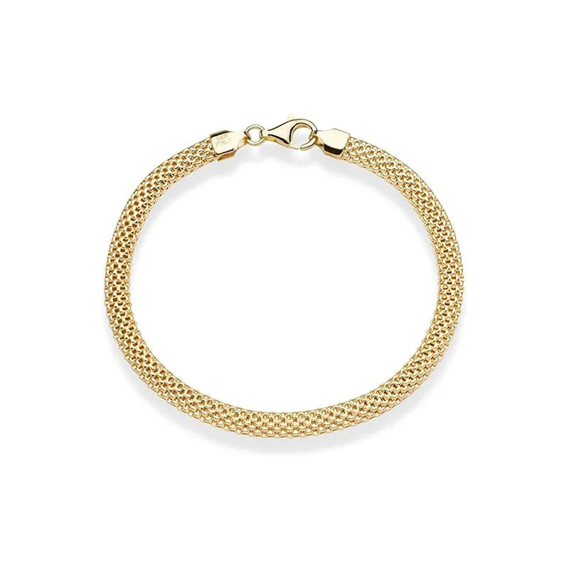 Modernes Armband für Damen ⎜ Feiner Armschmuck in Goldoptik für zeitlose Eleganz