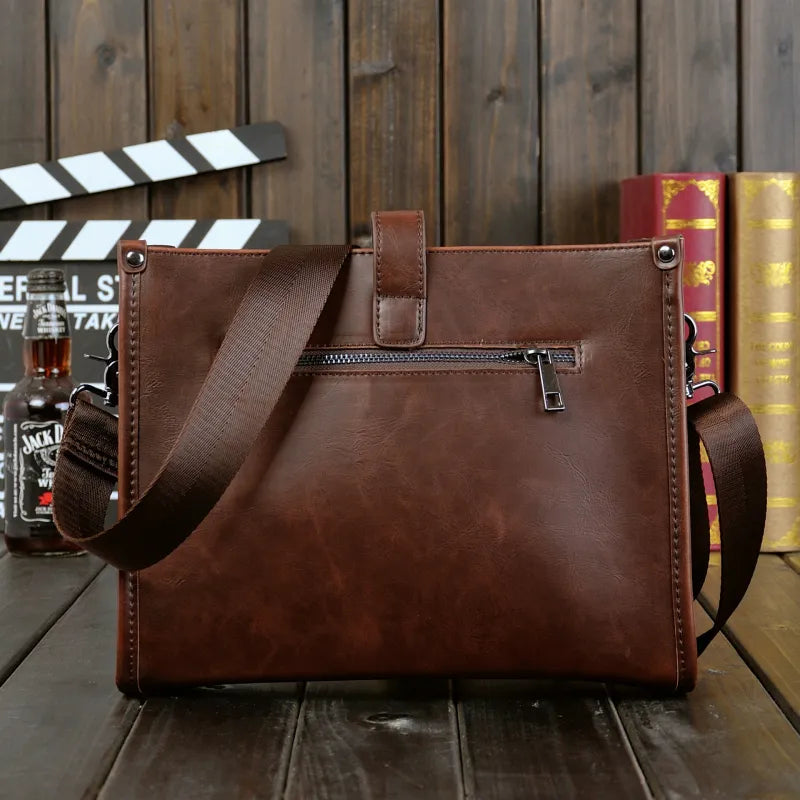 Praktische Schultertasche für unterwegs ⎜ Leichtes Modell mit Außentaschen für Reise und Alltag