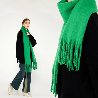 Schal für Damen ⎜ Flauschiger Mix für maximale Wärme im Winter