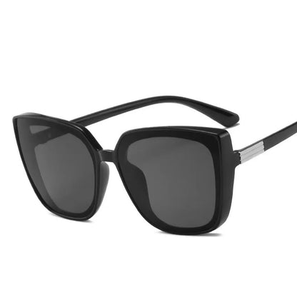 Modische Damen-Sonnenbrille mit breitem Rahmen ⎜ Markanter Look mit zuverlässigem UV-Schutz
