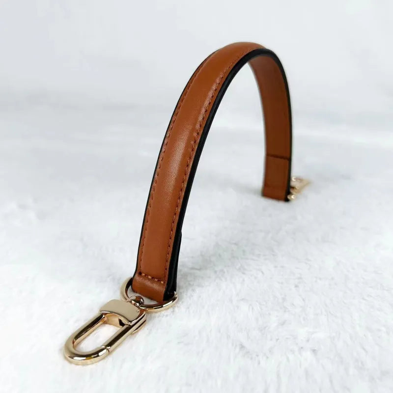 Taschenhenkel aus Leder ⎜ Ersatzgriff für Handtaschen mit Karabiner für komfortables Tragen und stilvolle Optik