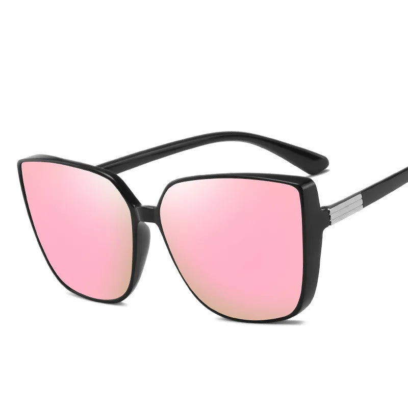 Modische Damen-Sonnenbrille mit breitem Rahmen ⎜ Markanter Look mit zuverlässigem UV-Schutz