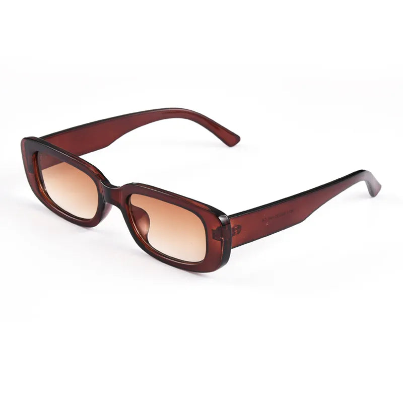 Damen-Sonnenbrille im Micro-Retro-Stil ⎜ Schmaler Rahmen für urbane Sommerlooks