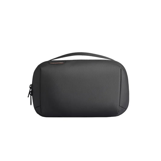 Herren-Kulturtasche mit Griff ⎜ Wasserabweisendes Modell mit viel Platz für Pflegeartikel auf Reisen