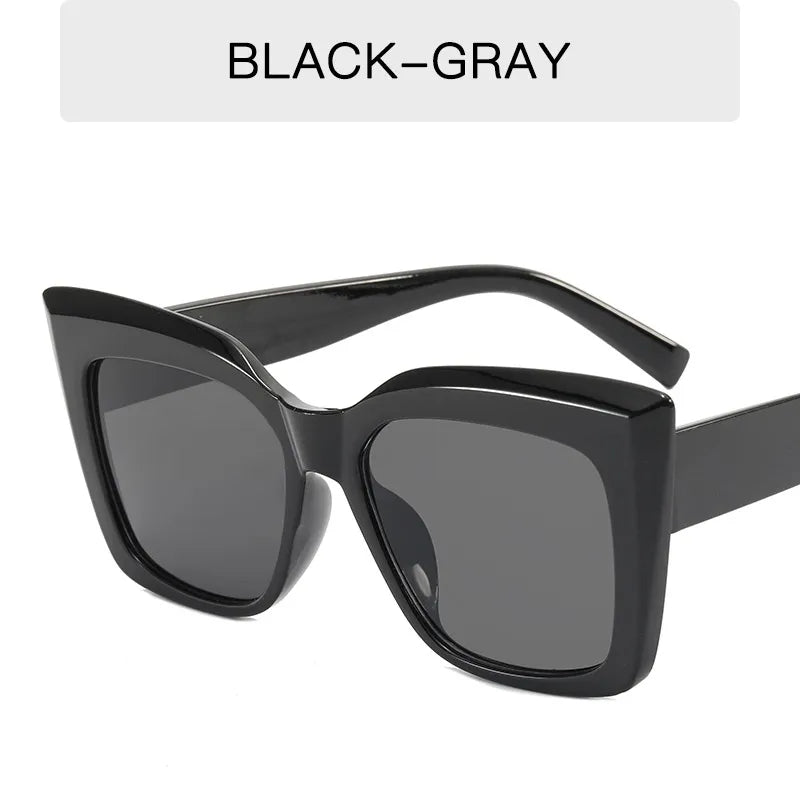 Randlose Damen-Sonnenbrille im Farbverlauf-Look ⎜ Leichtes Design für modischen UV-Schutz