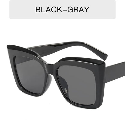 Randlose Damen-Sonnenbrille im Farbverlauf-Look ⎜ Leichtes Design für modischen UV-Schutz