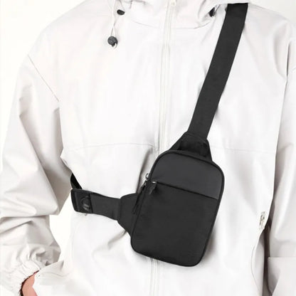 Leichte Herrentasche mit Trageriemen ⎜ Viel Stauraum für Freizeit, Ausflüge und Alltag