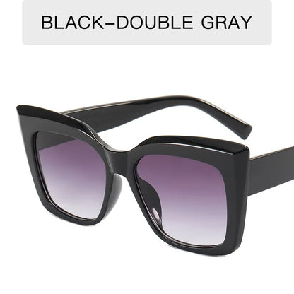 Randlose Damen-Sonnenbrille im Farbverlauf-Look ⎜ Leichtes Design für modischen UV-Schutz
