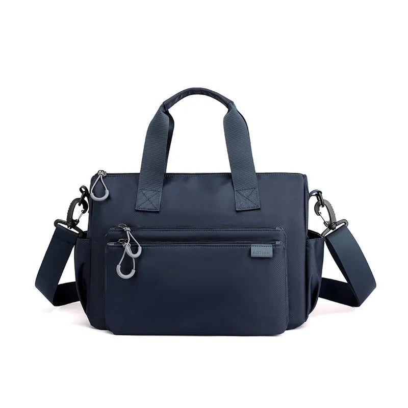 Kompakte Schultertasche für Herren ⎜ Praktische Umhängetasche für Freizeit, Reise und Stadt