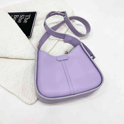 Damen Umhängetasche in Lederoptik ⎜ Hochwertige Tasche mit Struktur und breitem Riemen für moderne Styles