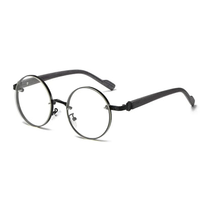Runde Damen-Sonnenbrille mit Metallgestell ⎜ Klassik trifft Retro mit UV-Schutz